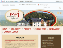Tablet Screenshot of jesenicko.org
